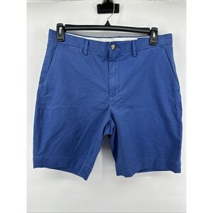 Polo Ralph Lauren Chino Shorts Mens 33 Blue Stretch Classic Fit Cotton Twill